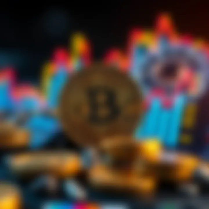 Visualization of factors influencing ADA Coin price including market trends and external elements