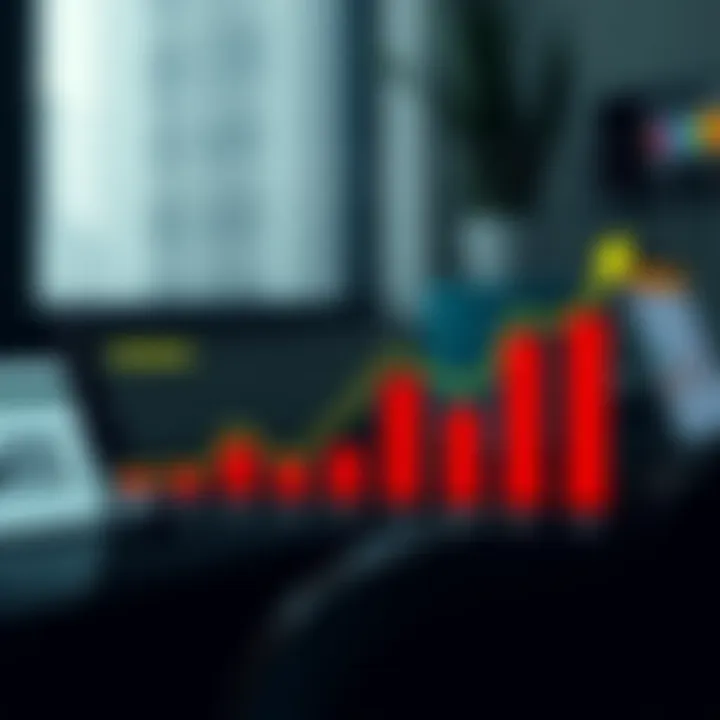Graph showing increasing earnings through effective promotion strategies in affiliate marketing