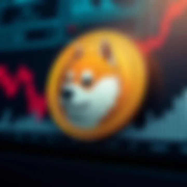 Graph showing upward and downward trends of Baby Doge Coin price on digital chart