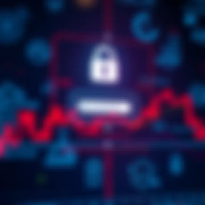 Secure login interface for binary options trading platform with password entry field