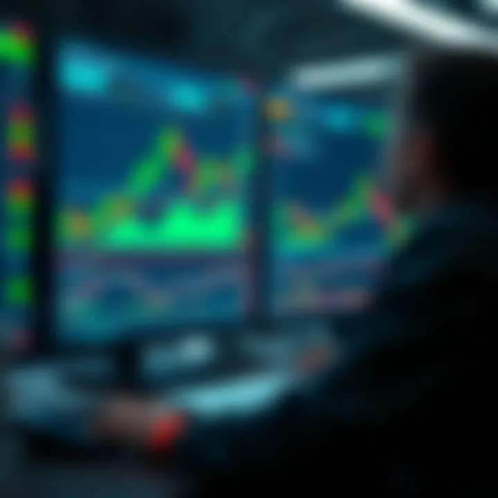 Binary options trading interface utilizing TradingView charts for decision making