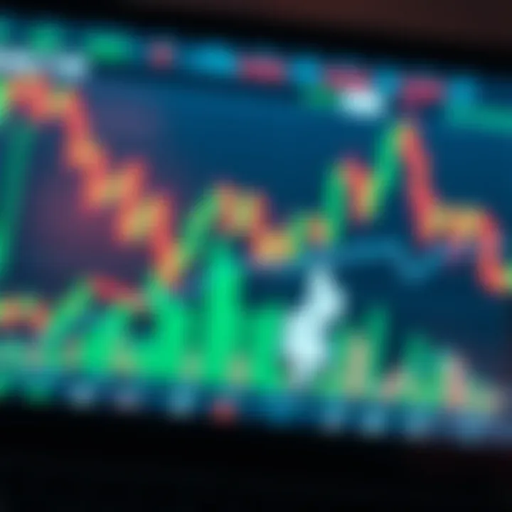 Illustration of forex trading charts and currency symbols representing Nigerian market opportunities