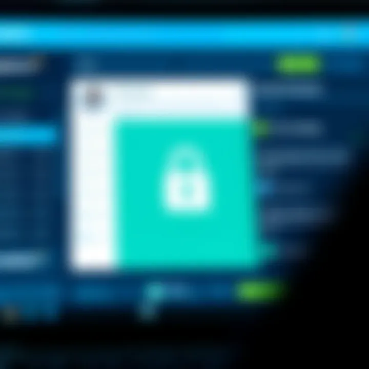 Account Management and Security Features on app.deriv.com User interface displaying account management and security features on trading platform