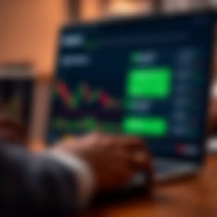 Visual guide illustrating key features and tools available for Nigerian traders on Deriv within TradingView environment