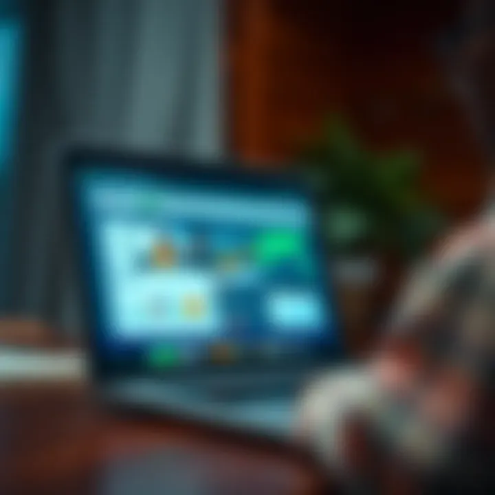 Exploring Freelance Opportunities for Online Earnings in Nigeria Laptop displaying online freelance job platforms and digital currency symbols