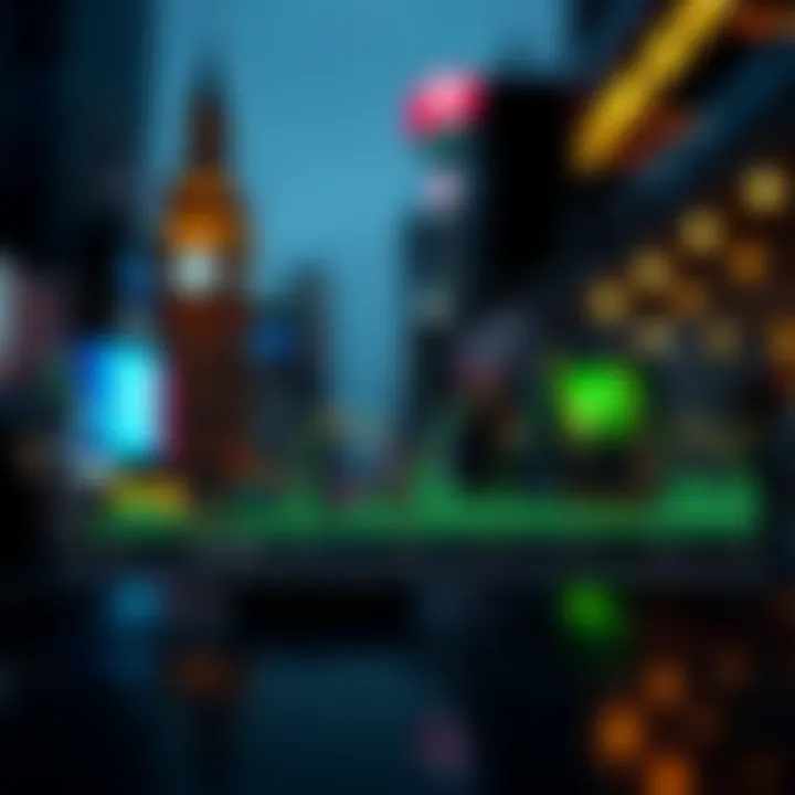 Graph showing peak market activity during the London trading session