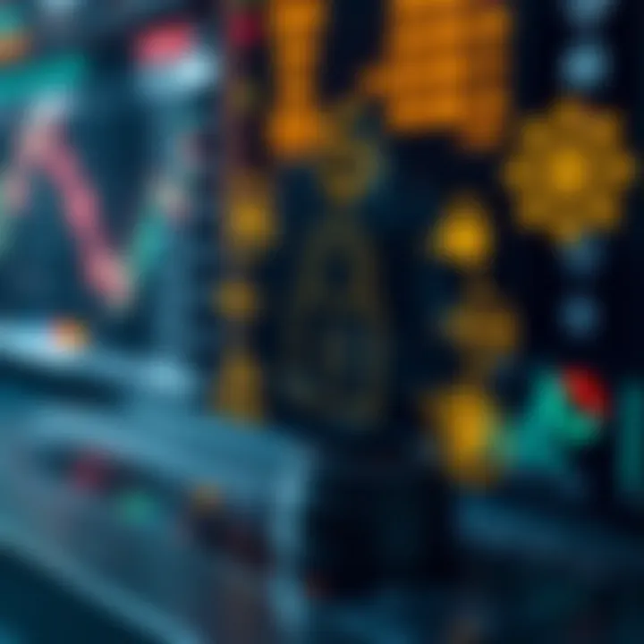 Conceptual illustration of market integrity with symbols representing regulation, fraud detection, and trading security