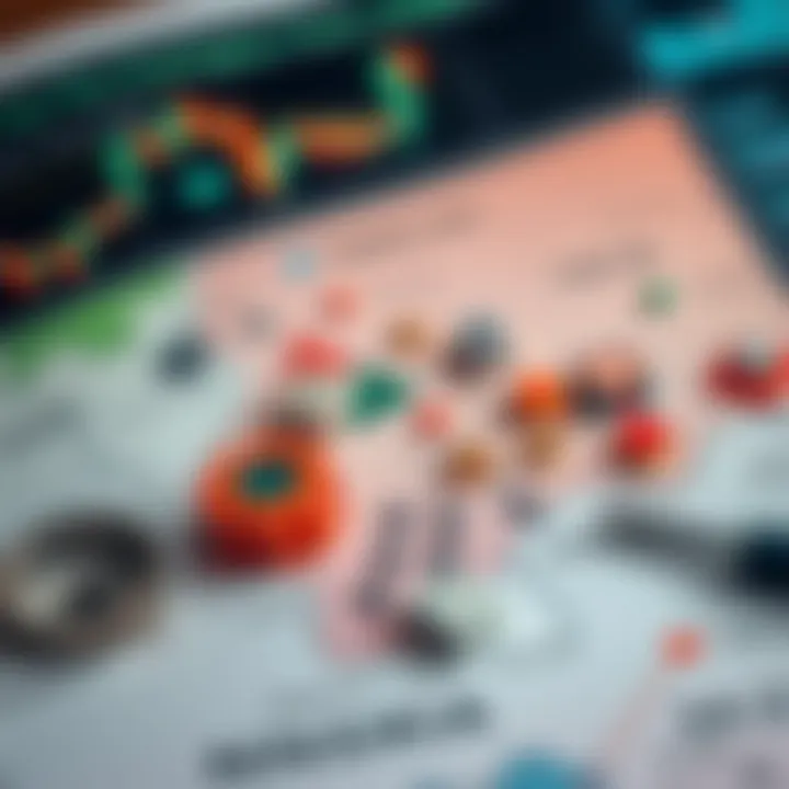 Collection of forex trading strategies and tools laid over a map highlighting Nigeria's financial hubs