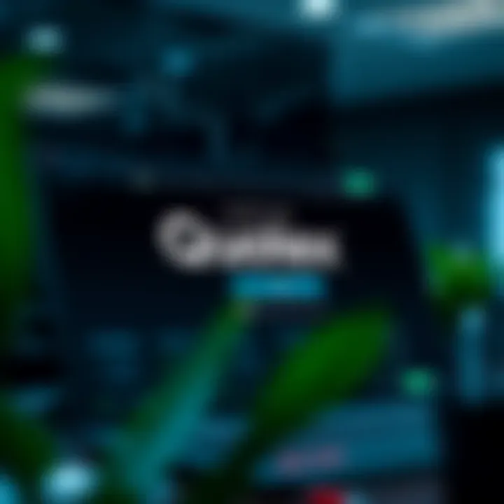 Navigating the Quotex Trading Platform Dashboard view after successful login showing navigation menu and trading options