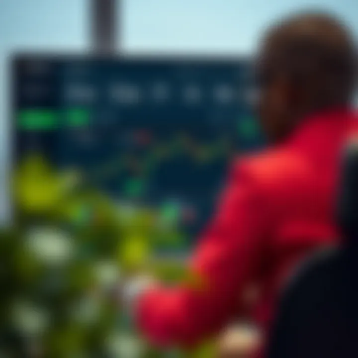 Dashboard view showcasing trading tools and account management options on Quotex