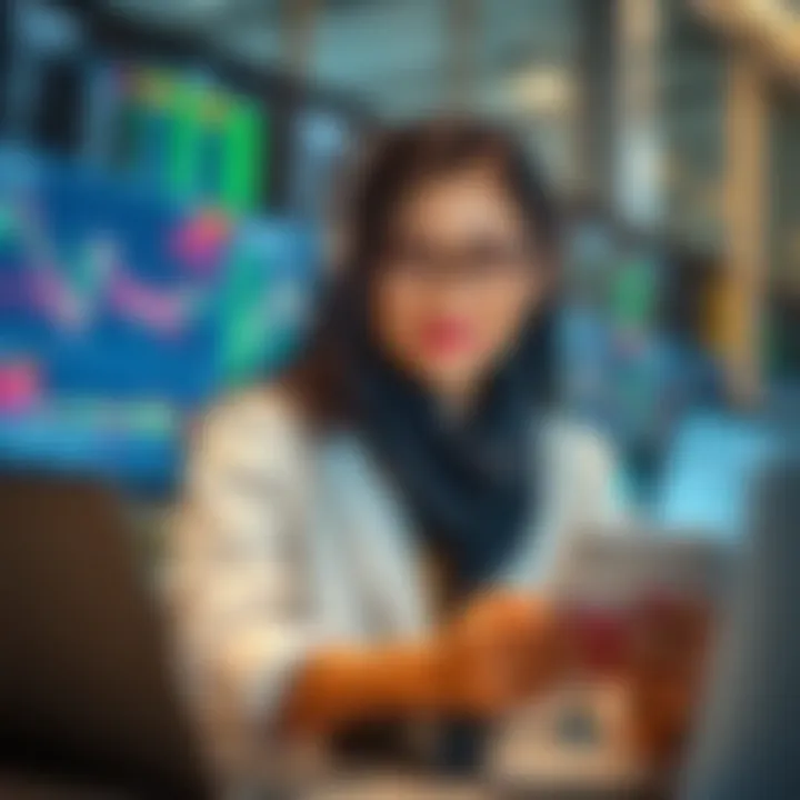 Leading Forex Trader Sharing Market Analysis Instagram profile showcasing forex trading charts and educational posts