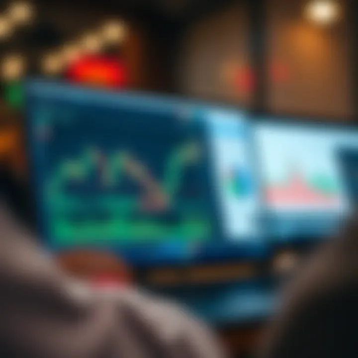 Graphical tools and chart analysis options available on TradingView within Deriv.com to assist Nigerian traders