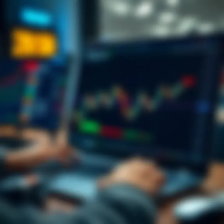 TradingView chart displaying technical indicators and analysis tools in use