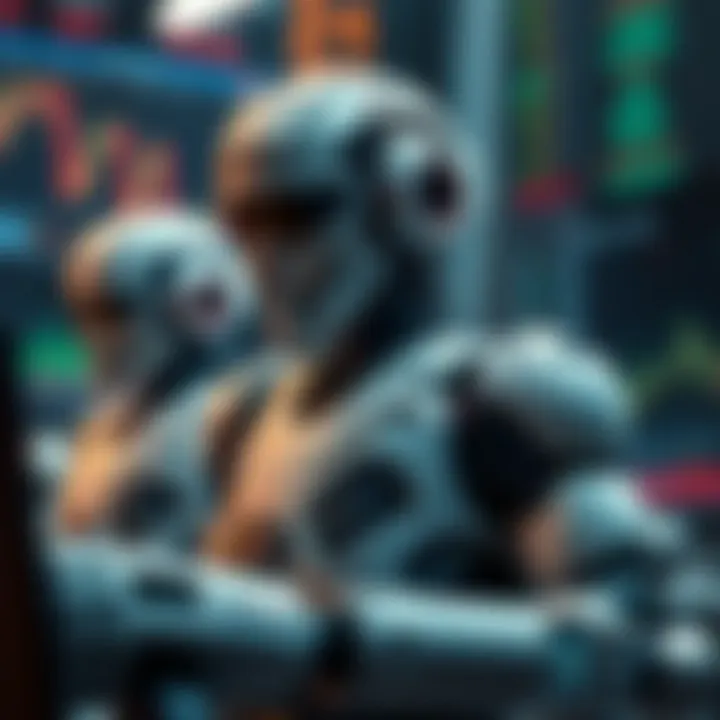 Types and Roles of Trading Robots in Market Efficiency Visual representation of different types of trading robots applied in stock, forex, and cryptocurrency markets including their advantages and risks