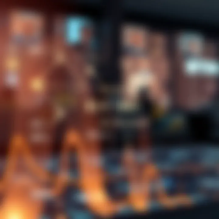 Conceptual Diagram of Binary Accounts Diagram illustrating the concept of binary accounts with digital symbols and data flow