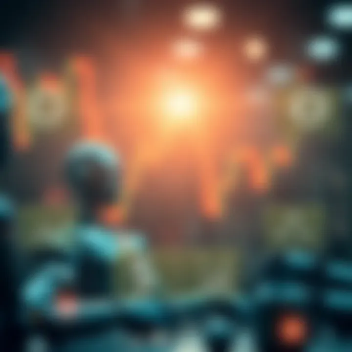 How Binary Bots Analyze Market Data in Trading Diagram illustrating the functioning of a binary options trading bot analyzing market data