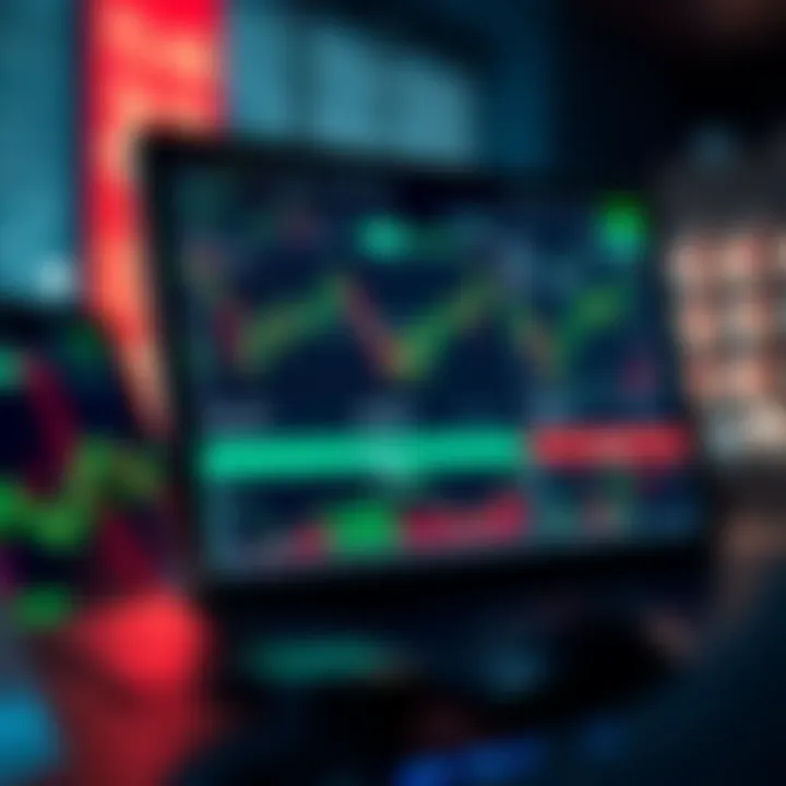 Overview of Binary.com trading platform interface showing various financial charts and trading options