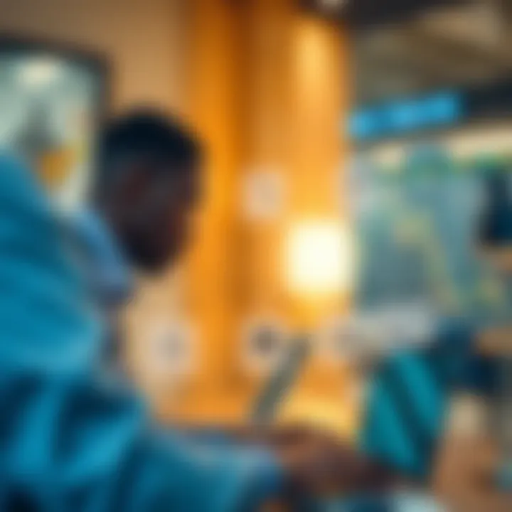 Diagram showing how binary options brokers facilitate trading between buyers and sellers