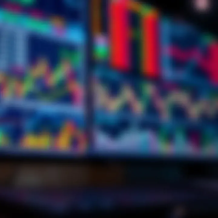 Illustration showing various trading charts and graphs depicting market trends relevant to Nigerian investors