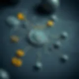 Global currency symbols interconnected on a world map background