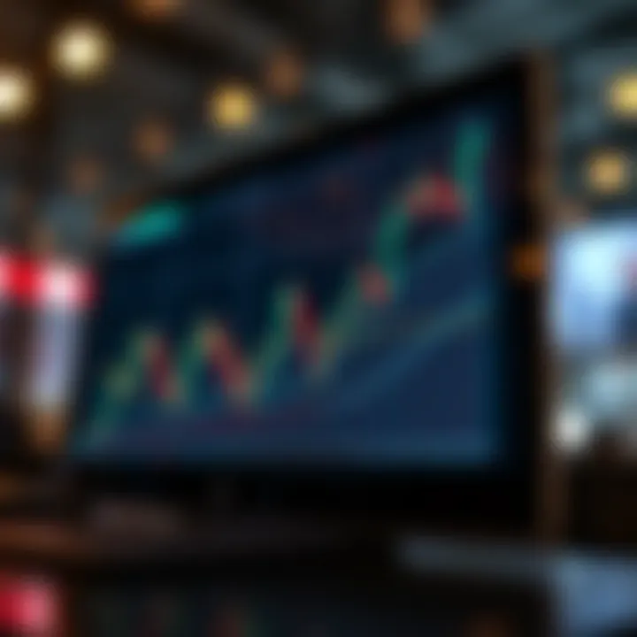 Graph depicting the dynamics of trading competitions in financial markets