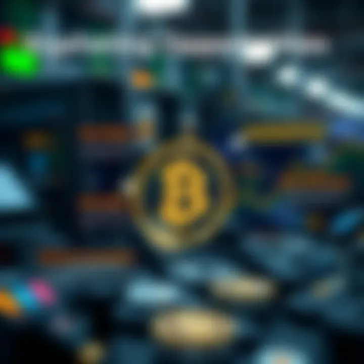 Visual representation of risks and opportunities in cryptocurrency mining ecosystem