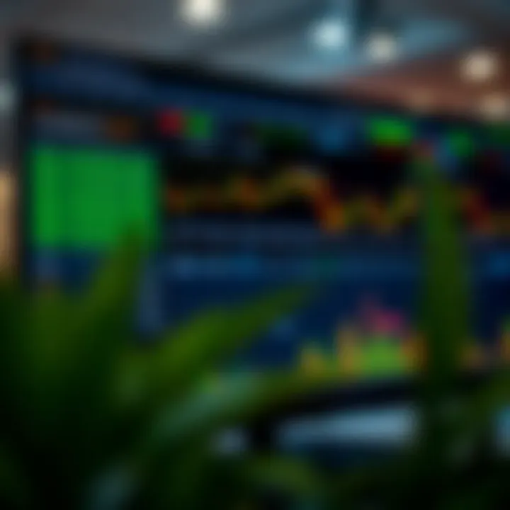 Finviz platform showing forex trading charts and market overview