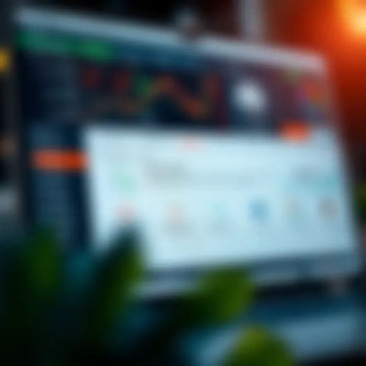 Deriv Platform with TradingView Integration Features Deriv trading platform interface showing integration options and real-time market data