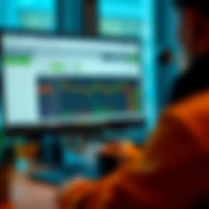 Detailed setup interface for linking TradingView tools to a Deriv trading account