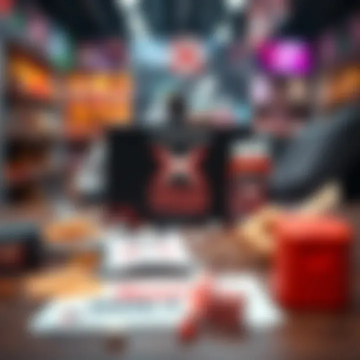 Overview of the X Empire Daily Combo packaging with vibrant branding elements