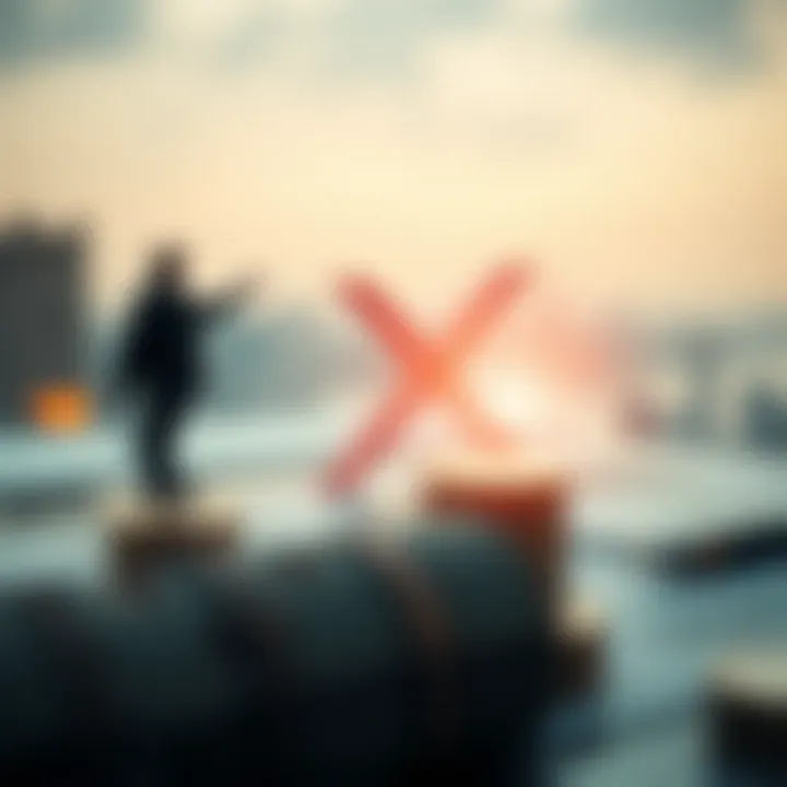 Risk Assessment and Informed Investment Decisions Conceptual illustration of risk assessment and decision making in financial investments