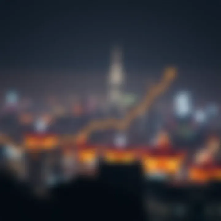 Illustration of financial growth and investor engagement post-listing