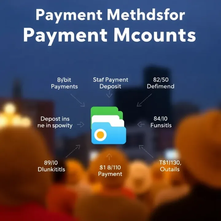 Illustration showing various payment options available for depositing funds on Bybit for Nigerian users