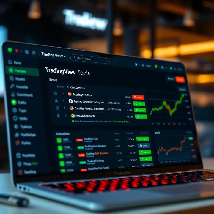 Configuring TradingView Tools on Deriv Dashboard Dashboard interface showing setup options and configuration for connecting TradingView tools to Deriv account