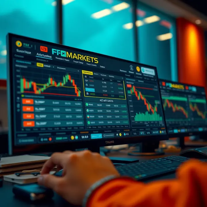 Trading Platforms and Account Types for Diverse Investments User-friendly interface displaying account options and tools for commodity and CFD trading