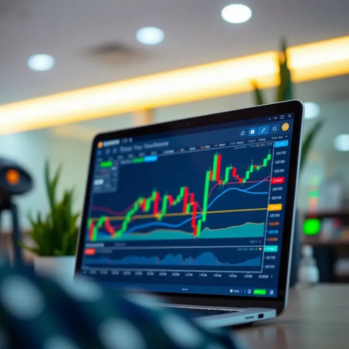 Screenshot of a popular forex trading platform interface used in Nigeria