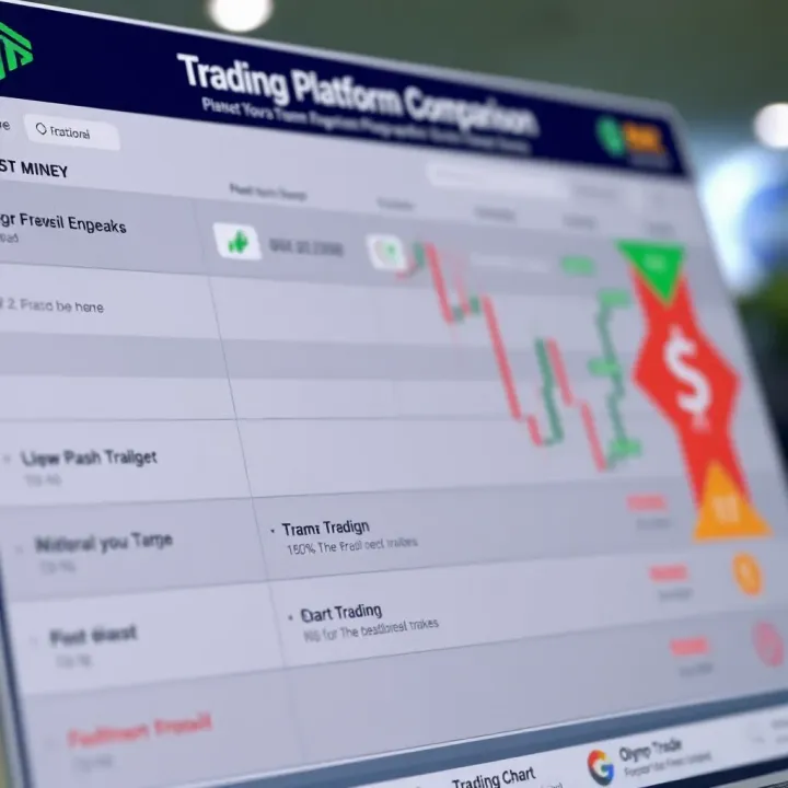 Comparison chart highlighting features and risks of popular trading platforms for Nigerian users
