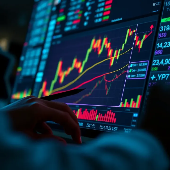 Visual guide showing the application of chart pattern PDF resources for effective analysis in Nigerian and global stock markets