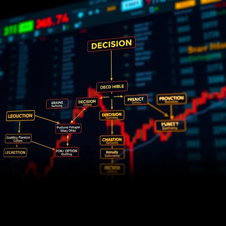 Decision Outcomes in Binary Options Trading Flowchart illustrating decision points and outcomes in binary options trading