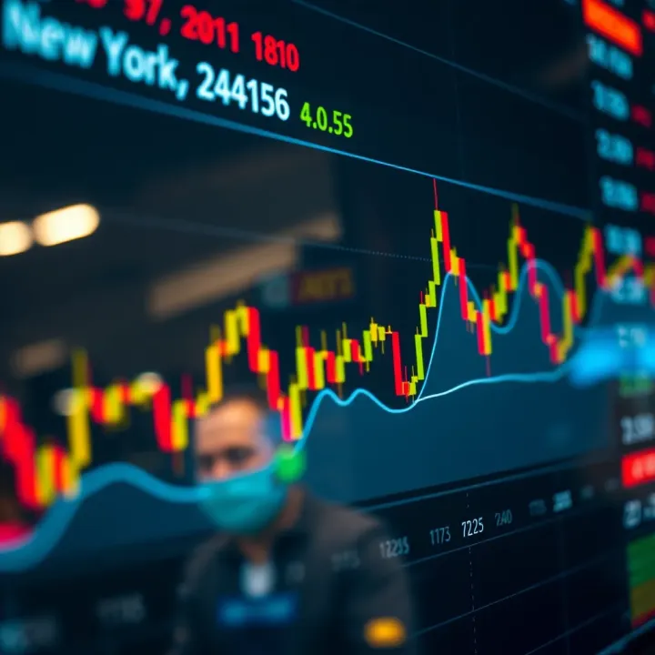 Currency Market Movement During New York Trading Hours in Nigeria Forex trading graph illustrating currency fluctuations during the New York trading session with focus on Nigerian Naira activity