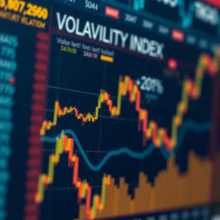 Connection Between Market Sentiment and Volatility Index Diagram illustrating the relationship between market sentiment and volatility index levels