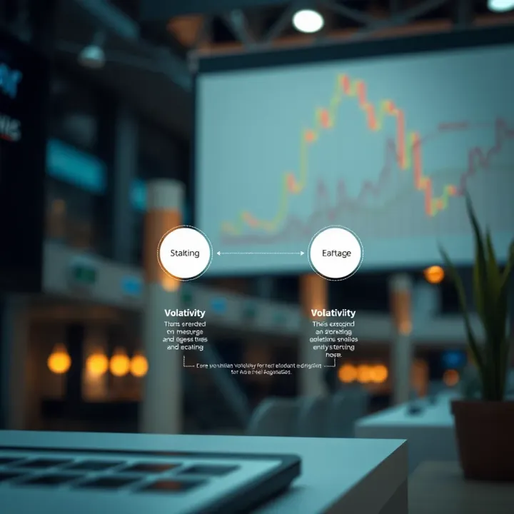 Approaches to Measuring and Managing Volatility Diagram showing different methods to measure and manage volatility risks in business and investment sectors