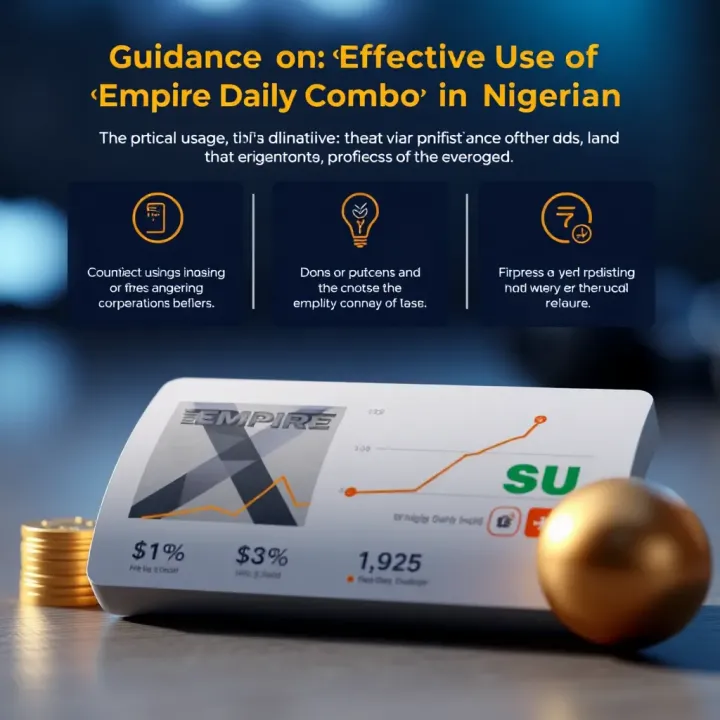 Illustration showing practical usage tips for optimizing the X Empire Daily Combo in Nigeria